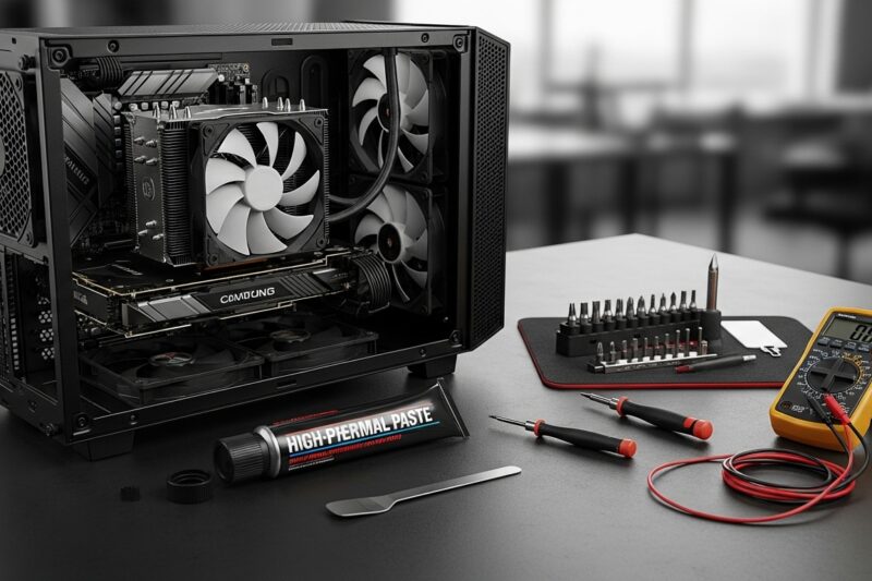 Chłodzenie PC: airflow, pasty i undervolting