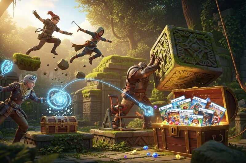 Gry rodzinne na PS5 w niskiej cenie