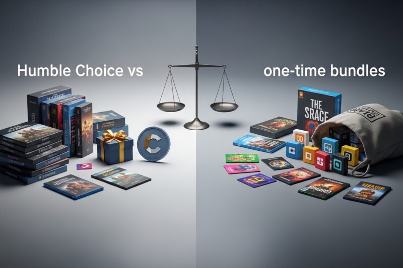 Humble Choice vs jednorazowe bund­le – co bardziej się opłaca