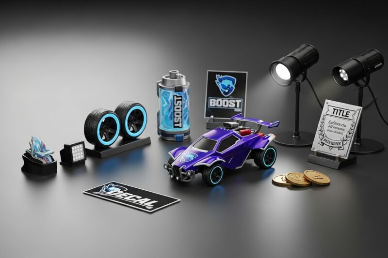 Kody do Rocket League – pełna lista kodów na itemy