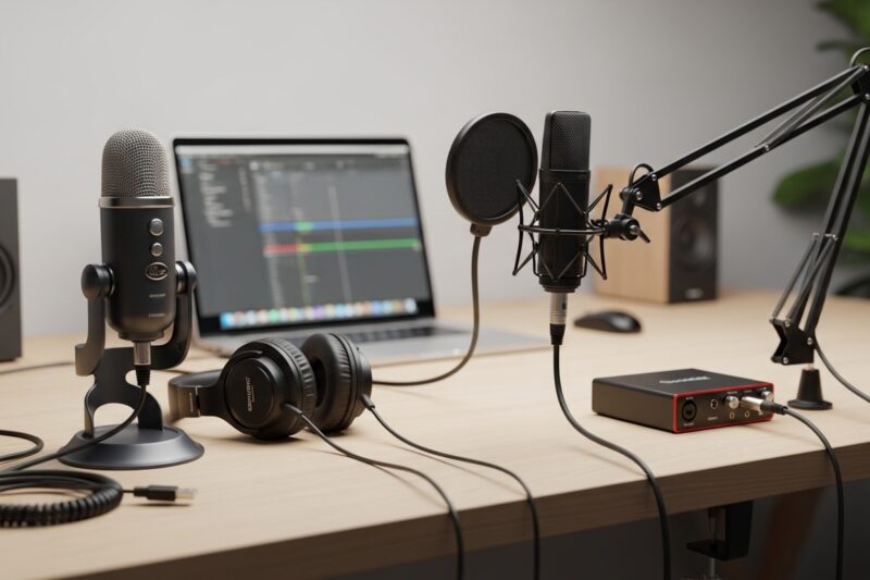 Mikrofony do streamu: USB vs XLR – co wybrać na start