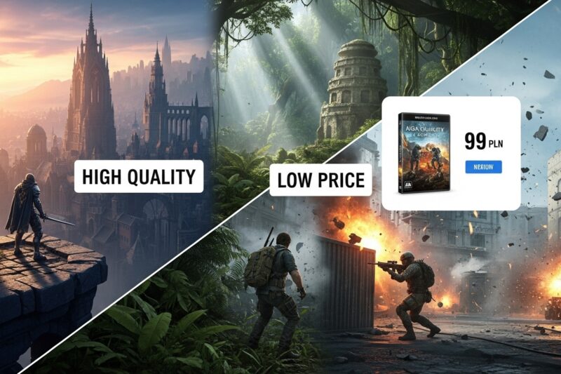 Najlepsze AAA na PC do 100 zł
