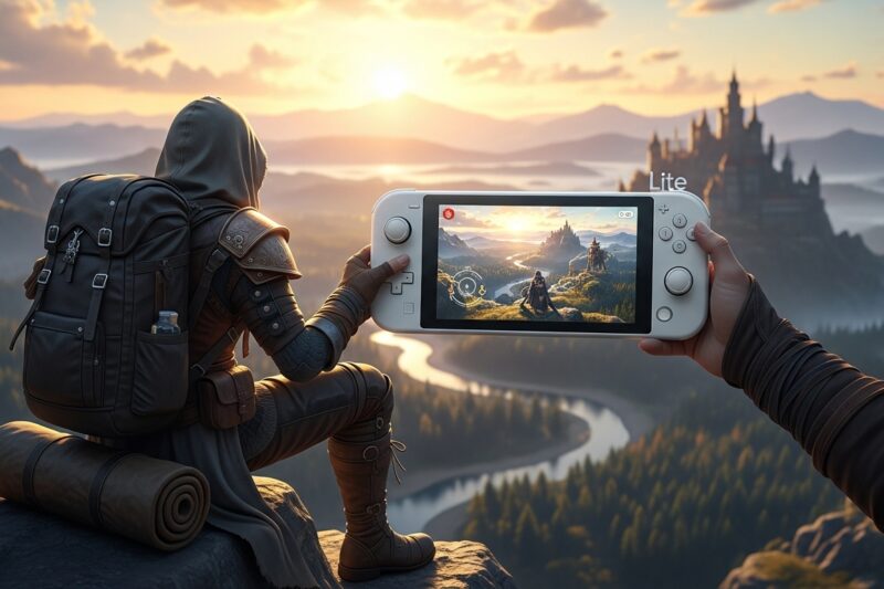 Najlepsze gry na Switch Lite w podróży