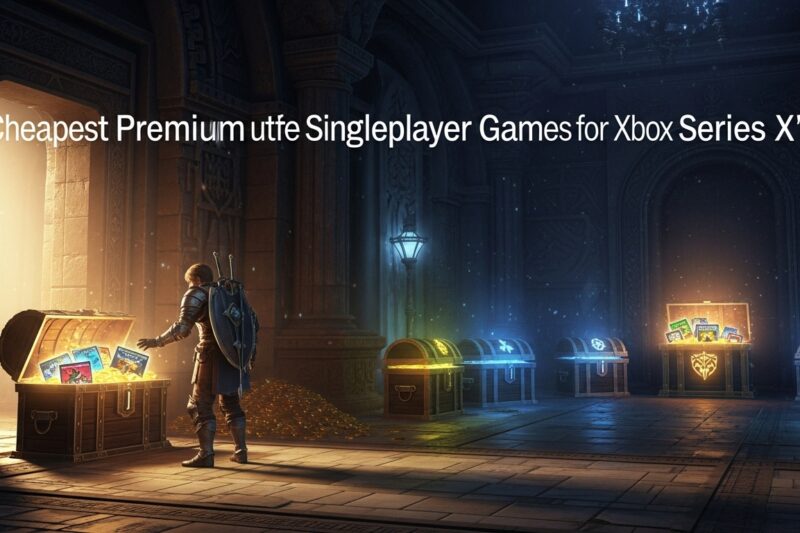 Najtańsze gry singleplayer premium na Xbox Series X|S