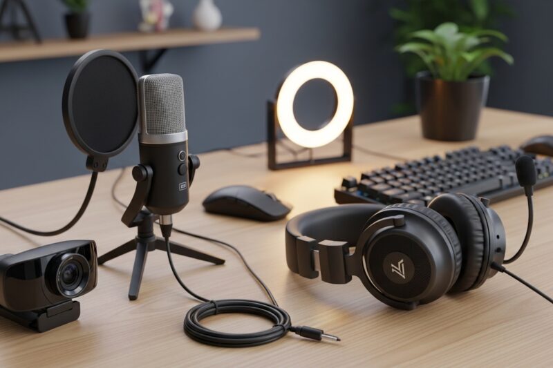 Sprzęt dla streamera – co kupić na start