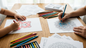 Kolorowanki – idealna alternatywa dla cyfrowej rozrywki