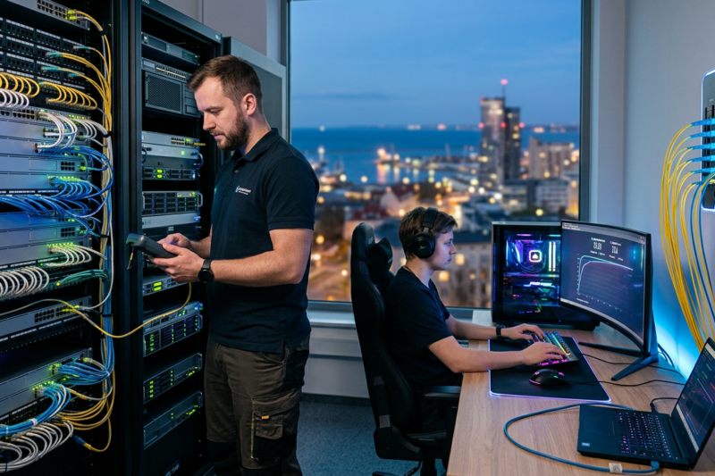 Ranking dostawców internetu Gdynia 2026 - kogo wybrać?