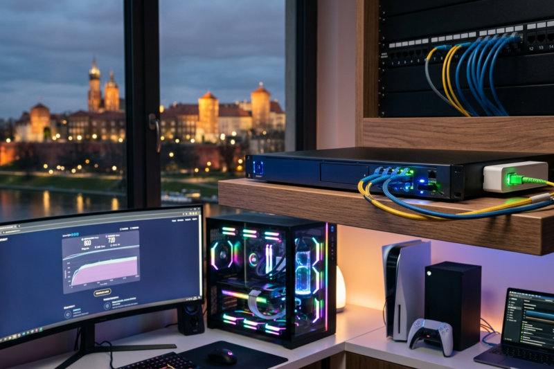 Ranking najlepszych dostawców internetu Kraków 2026 - kogo wybrać?