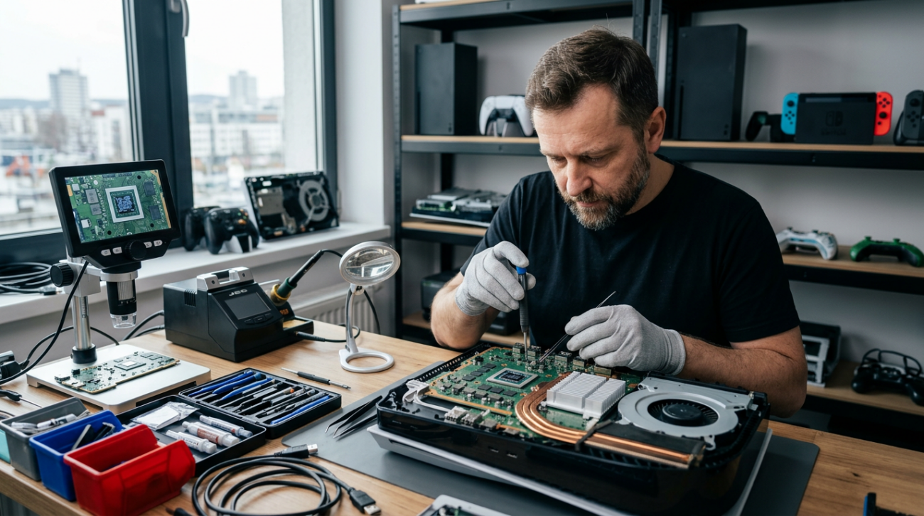 Ranking najlepszych serwisów konsol Gdynia 2026 - gdzie naprawić sprzęt gamingowy?