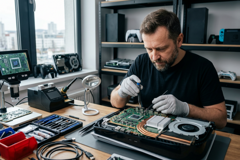 Ranking najlepszych serwisów konsol Gdynia 2026 - gdzie naprawić sprzęt gamingowy?