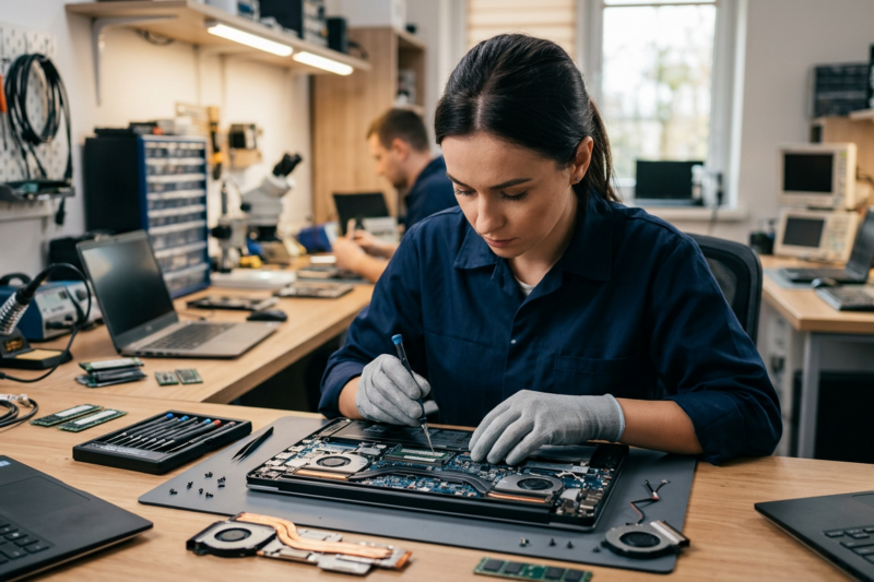 Ranking najlepszych serwisów laptopów Rzeszów 2026 - kogo wybrać?