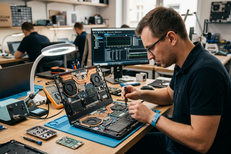 Ranking najlepszych serwisów laptopów we Wrocławiu 2026 - kogo wybrać?