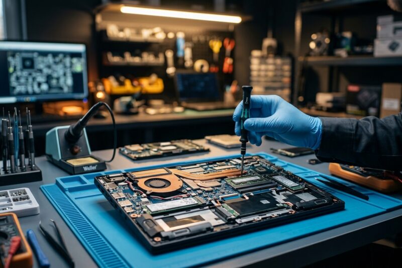 Ranking serwisów komputerowych Łódź 2026 - gdzie naprawić laptopa i PC?