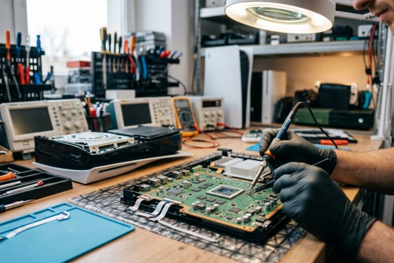 Ranking serwisów konsol Kraków 2026 - gdzie najlepiej naprawić PlayStation, Xbox i Nintendo?
