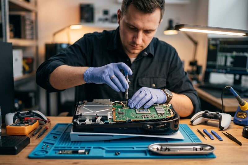 Ranking serwisów konsol Łódź 2026 - gdzie naprawić PlayStation, Xbox i Nintendo?
