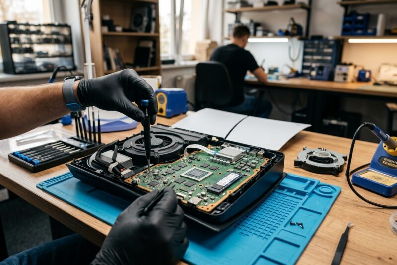 Ranking serwisów konsol Wrocław 2026 - Gdzie naprawić PlayStation, Xbox i Nintendo?