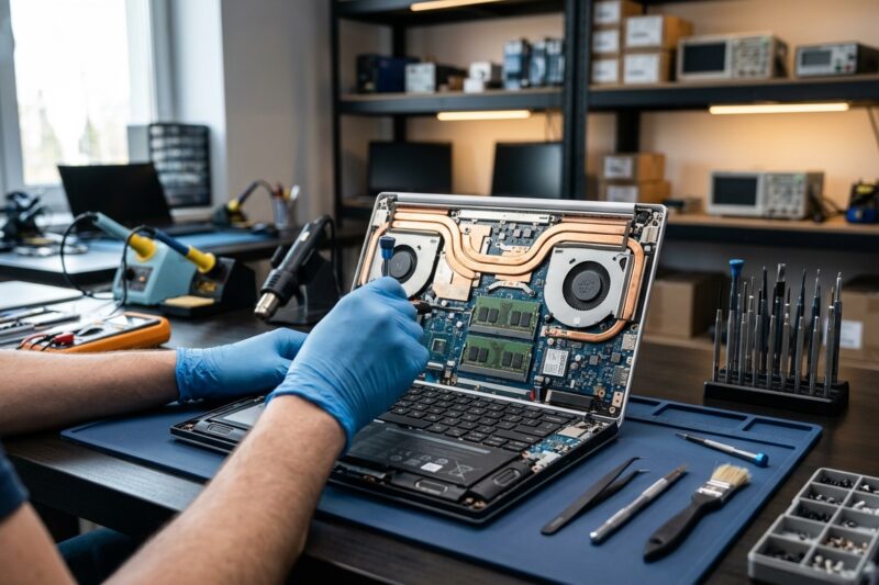 Ranking serwisów laptopów Białystok 2026 - gdzie najlepiej naprawić sprzęt?