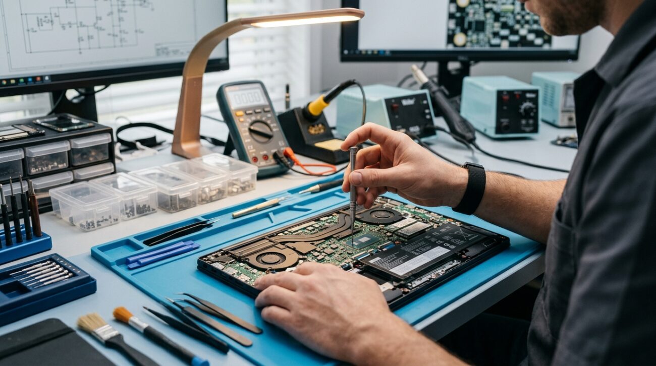 Ranking serwisów laptopów Katowice 2026 - gdzie naprawić komputer?