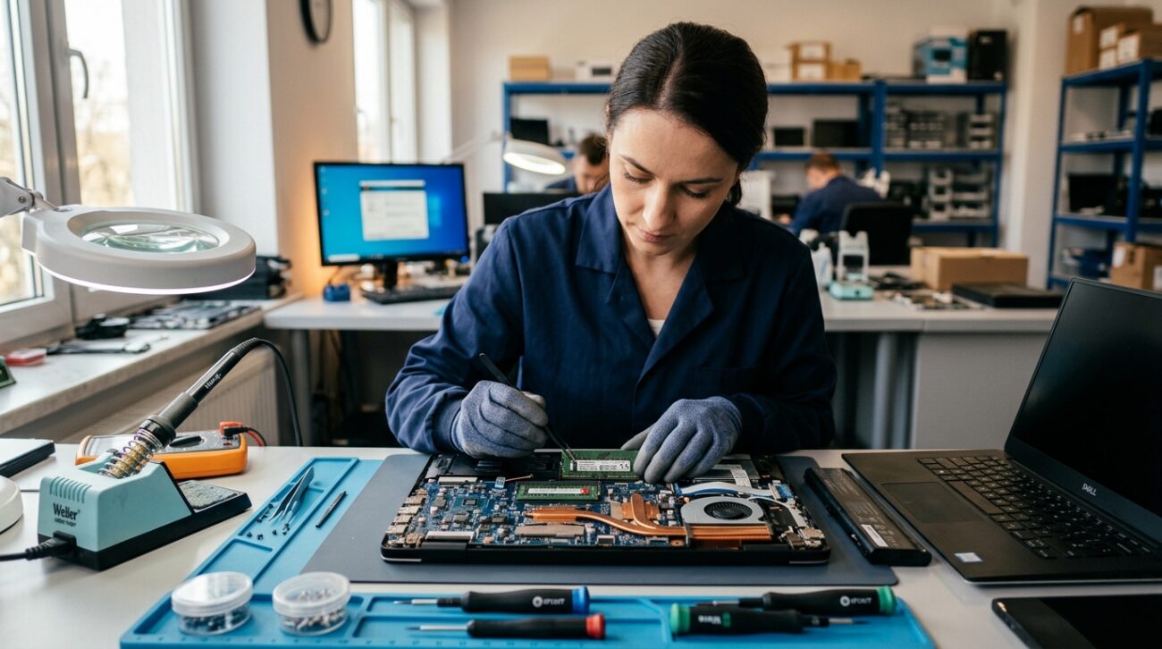 Ranking serwisów laptopów Lublin 2026 - Gdzie naprawić komputer?