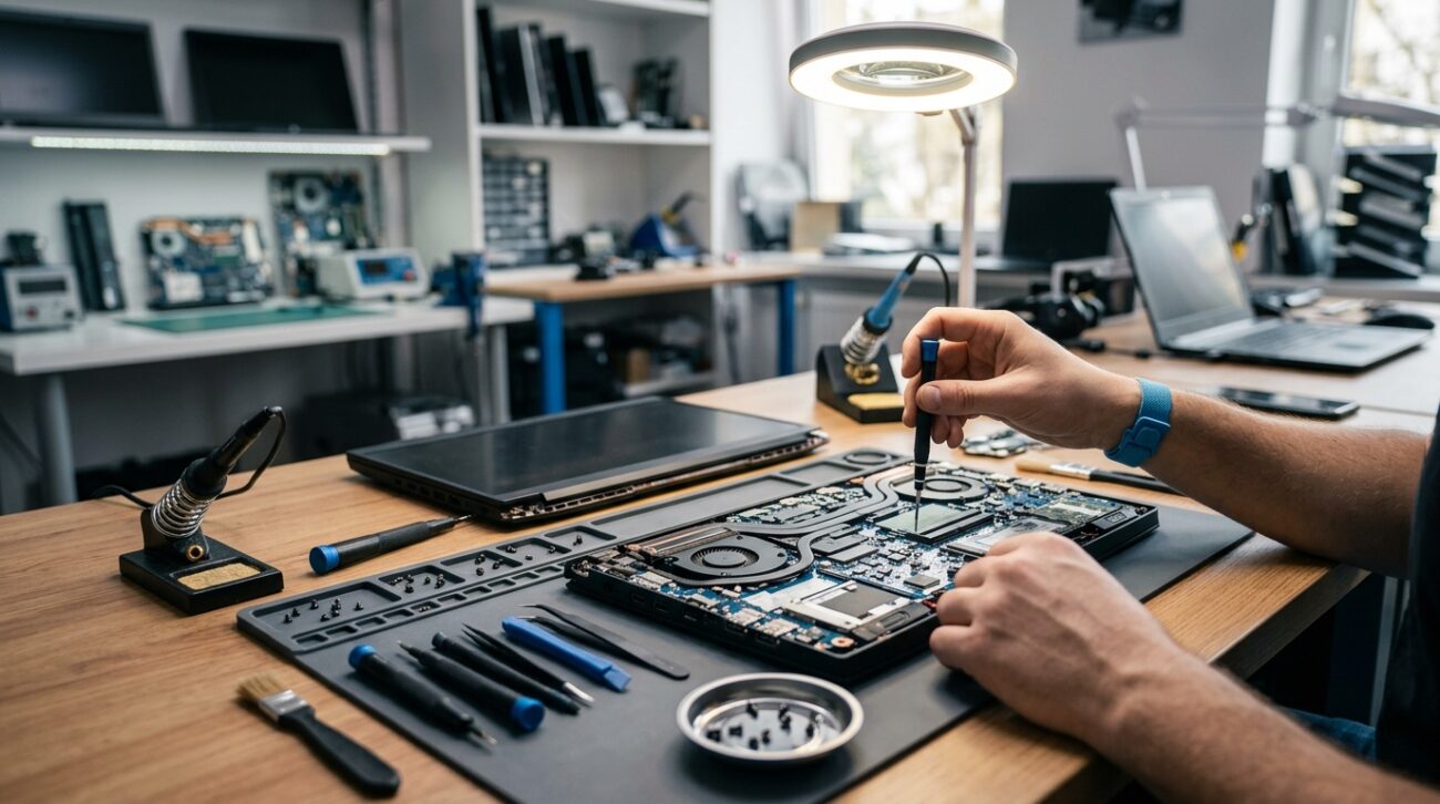 Ranking serwisów laptopów Łódź 2026 - gdzie najlepiej naprawić sprzęt?