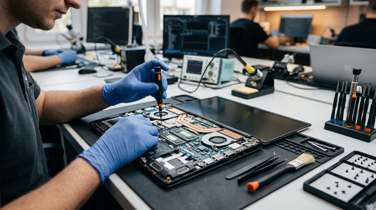 Ranking serwisów laptopów Olsztyn 2026 - Gdzie najlepiej naprawić sprzęt?