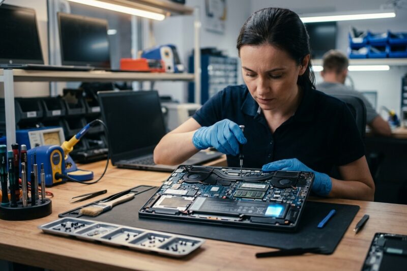 Ranking serwisów laptopów Toruń 2026 - Najlepsze punkty naprawy komputerów