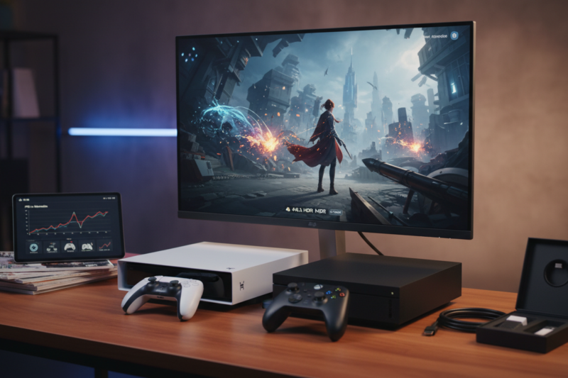Jak wybrać monitor do PS5 i Xbox Series X?