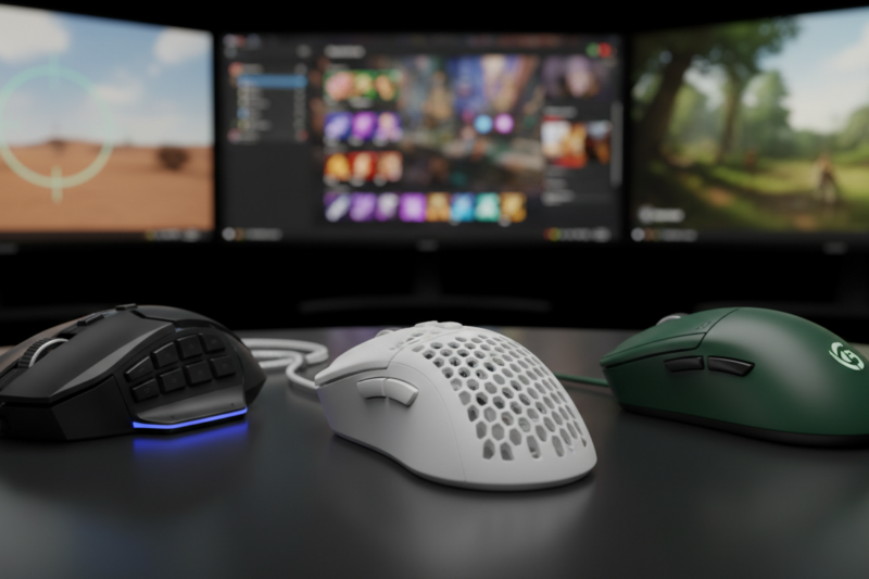 Jak wybrać myszkę do FPS, MMO i gier single-player?